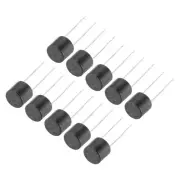 30Pcs Cylindrical DIP Mounted Miniature Micro Fuse , T5A 5A 250V, Black