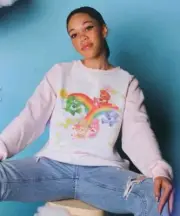 Care Bears X Cakeworthy Retro Raglan Sweatshirt SZ L
