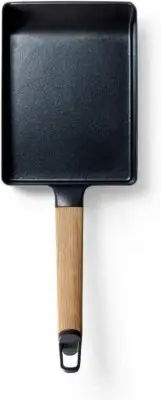 New Vermicula frying pan EGG & toast PAN Oak instant gas IH compatible FPET-OK