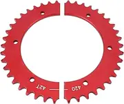 42T Aluminum Sprocket for Predator 212 196 420 Mini Bike & Go Kart, 420 Chain Compatible, Fits 212cm³ 196cm³ 420cm³ Engines, Lightweight