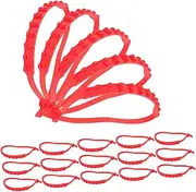 DRESSOOS 20pcs Snow Chains for Cars Trucks Electric Vehicles Reusable Skid Zip Tie Traction Devices for Winter Driving Quick Setup Enhanced Safety Broad Compatibility