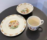 Royal Doulton Bunnykins Breakfast Set - Mug Plate Bowl - NEW w/ Tags!