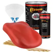 HOT ROD FLATZ CORVETTE RED Gallon Kit URETHANE Flat Auto Car Paint Kit