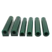 6Pcs Hard Wax Solid Carving Wax Tube Flat Side Tube Carved Sculpture Carving
