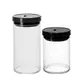 【HARIO】耐熱玻璃密封罐 (2款可選) 保鮮罐 零食罐 茶葉罐 MCNR-200B / MCNR-300B 咖啡罐