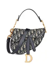 Dior Mini Saddle Bag with Strap