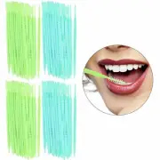 400 Ct Dental Flossers Toothpicks Brush Picks Interdental Braces Bristles Teeth