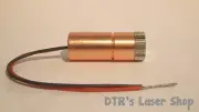NDB7875 445nm Laser Diode In a Copper Module With Leads & DTR-3E-B Glass Lens