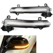 2x Clear Dynamic Turn Signal Mirror Sequential Light For BMW F20 F30 F33 F34 F32 (for: BMW)