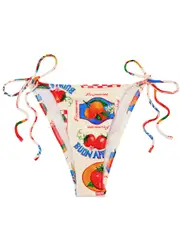 Damson Madder Printed Bikini Briefs - Multicoloured - 14 (UK14 / L) 14 (UK14 / L)