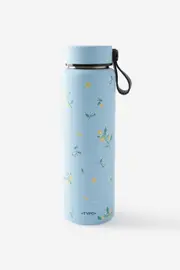 [Typo] Typo - On The Move 500Ml Drink Bottle 2.0 - Ditsy lemon arctic blue SOLID DITSY LEMON ARCTIC BLUE