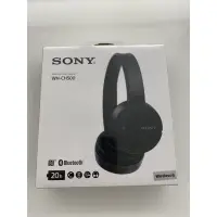 在飛比找蝦皮購物優惠-sony無線藍牙耳罩式耳機 WH-CH500