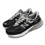 【NEW BALANCE】休閒鞋 990 V6 4E 超寬楦 黑 美製 男鞋 麂皮 復古 NB 紐巴倫(M990BK6-4E)