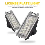 Fits 17-2021 Jeep Grand Cherokee LED License Lights Plate Lamp 6000K White 2pc D