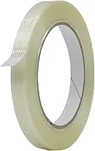 MAT Commodity Grade Fiberglass Reinforced Filament Strapping Tape - 1/2 in. Wide x 60 yds. (Pack of 1) Filaments Run Lengthwise