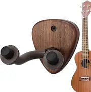 Wooden Hook Holder Guitar Stand Guitar Wall Hanger Wood Display Rack Stable Sturdy Cello Wall Mount for Mandolin Guitars