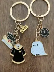 Harry Potter Owl Uniform Hat Harry Potterkeychain Bag JPN Limited Edition Rare M
