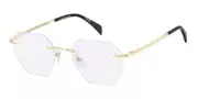David Beckham DB 1189 Blue-Light Block J5G/2Y Men's Glasses Gold Size 49 - Private Health Rebate - Blue Light Block Available