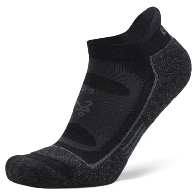 Balega Blister Resist No Show Socks Dry Feet Running US W 8.5-10.5/M 7-9 Black