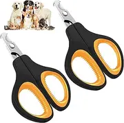 【ecixniy】2pcs Cat Nail Clippers & cat nail trimmer Pet Nail Clippers for Small Animals -for Home Grooming Kit - Professional Grooming Tool for Tiny Dog Cat Bunny Rabbit Bird Puppy Kitten Ferret