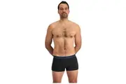 3 x Mens Jockey Cool Active Trunks Black Underwear
