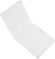 ABOOFAN DVD Holder Bag with Insertable Pages for Discs Plastic CD Box Media Storage Pouch Reusable DVD Case for Stylish White Design for Home Office School