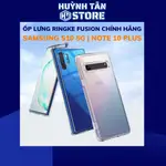 NOTE 10 PLUS S10 5G 手機殼正品 RINGKE 透明防震黃色防污手機配件 HUYNH TAN