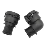 1 Set Heater Inlet Hose Connector Plug 95089363 95089364 for Sonic Tracker Encore Opel Mokka Black