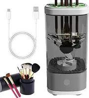 Make Up Brush Cleaning Machine - Cosmetic Brush Cleaning Device | Makeup Brush Cleaner, Brush Cleaning Machine Automatic, Multifunctional Makeup Brush Cleaning Machine For Li