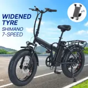 Foldable Electric Bike 1000W/1500W 40/55KM/H Protable Commuter Bicycle E Bike AU