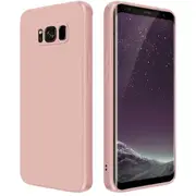 MCC For Samsung Galaxy S8+ Plus Soft Liquid Silicone Shockproof Case Cover G955 [Pink]