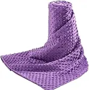 Acdyion Weighted Blankets Removable Duvet Cover for Adults Twin Size (48"x72"),Heavy Blanket Duvet Cover with Soft and Comfort Minky with 12 Ties,Machine Washable Soft Weighted Blanket Cover (Purple)