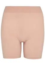 Wolford Black Stretch Cotton Control Shorts - Nude - 12 12