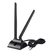 4G LTE Aerial TS9 C Magnetic Base MIMO Antenna 6DBi for MiFi Mobile Hotspot Router E5577 E5573 (TS9) As Shown