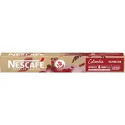 Nescafe Farmers Origin Pods Colombia Espresso Coffee Capsules 10 pack