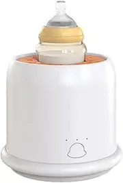 Hobngmuc Baby Formula Dispenser - USB Charging Milk Powder Mixer | 360 Degree Rotating Wireless Smart Milk Shaker, Prevent Flatulence for Coffee Tea Baby Feeding