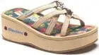 Skechers Kids' Emotions Whimsy Sandal Natural/Light Blue - 86558L/NTBL, Natural/