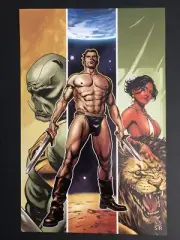 Warlord Of Mars #14 COVER Dynamite Comics Poster 8x12 Stephen Sadowski