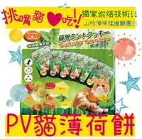 在飛比找松果購物優惠-PV 貓薄荷餅 魔法村 Pet Village 原味 干貝 