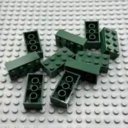 LEGO Brick - Dark Green - 2 x 4 - QTY x10