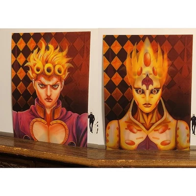 Giorno & Golden Experience Jojo's Bizarre 3D Lenticular Motion Anime Poster
