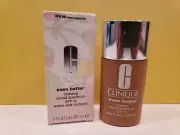Clinique ~ Even Better Makeup ~Evens & Corrects ~ WN 98 Cream Caramel NIB