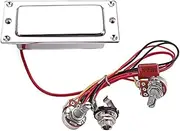 Yardwe 1 Set Guitar Humbucker Pickup Professional Metal Electric Guitar Accessories for Warm Sound Easy Installation for Guitarists and Bands Lightweight Design