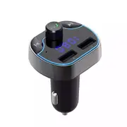 T24FM transmitter fast charging voice navigation car hands-free telephone Bluetooth MP3 player