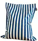 Brand new striped blue MYLES AQUABAG Outdoor pool beanbag (XXL)