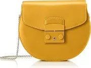 [Furla] METROPOLIS MINI CROSSBODY ROUND Shoulder Bag