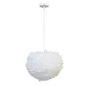 Amonson Lighting Vita Copenhagen Eos Feather Pendant Light Replica- White-Large
