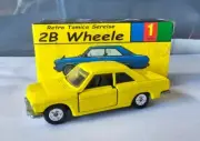 TOMICA - NISSAN BLUEBIRD SSS 510 [YELLOW] RETRO TOMICA SERIES NEAR MINT VHTF
