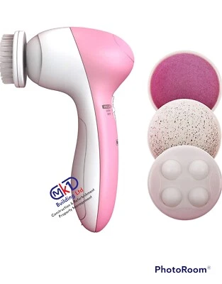 Wahl 4-in-1 Face Cleansing Brush Face and Body Massager Cleanser Exfoliator