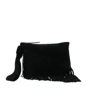Faro zipper clutch One size black